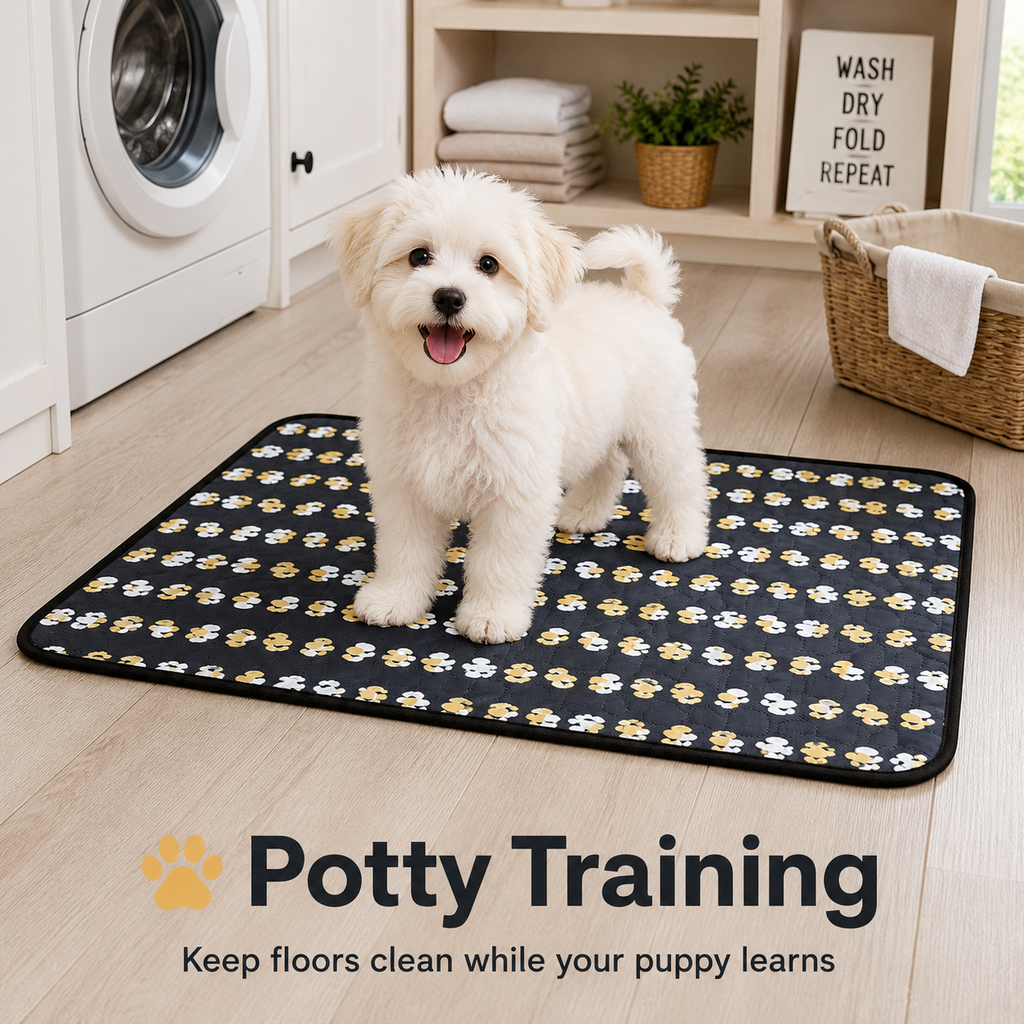 NESTORANA REUSABLE PEE PADS - 4 Pack
