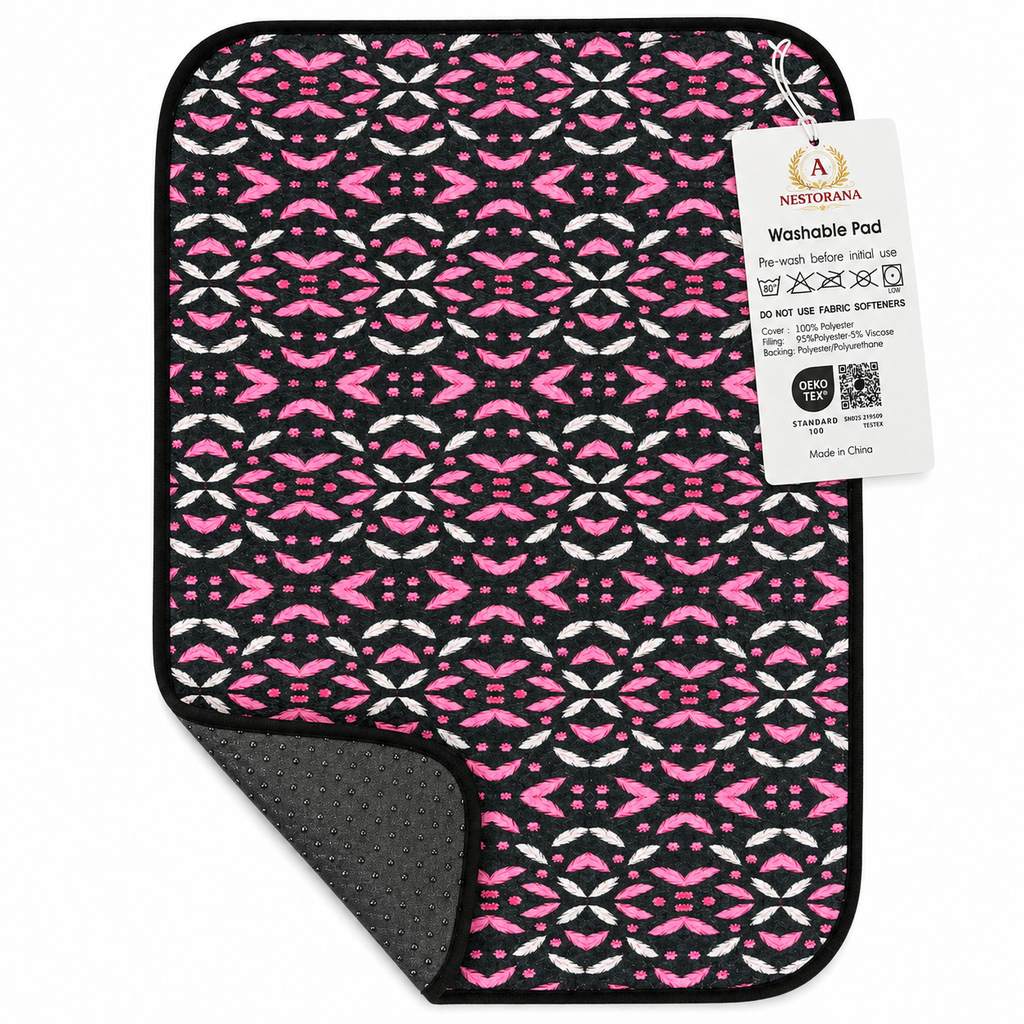NESTORANA REUSABLE PEE PADS - 4 Pack