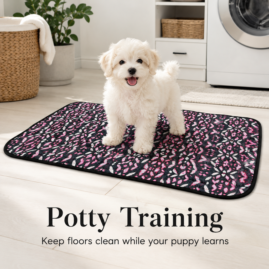 NESTORANA REUSABLE PEE PADS - 4 Pack